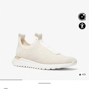 Michael Kors women’s Beige Slip-On Sneakers